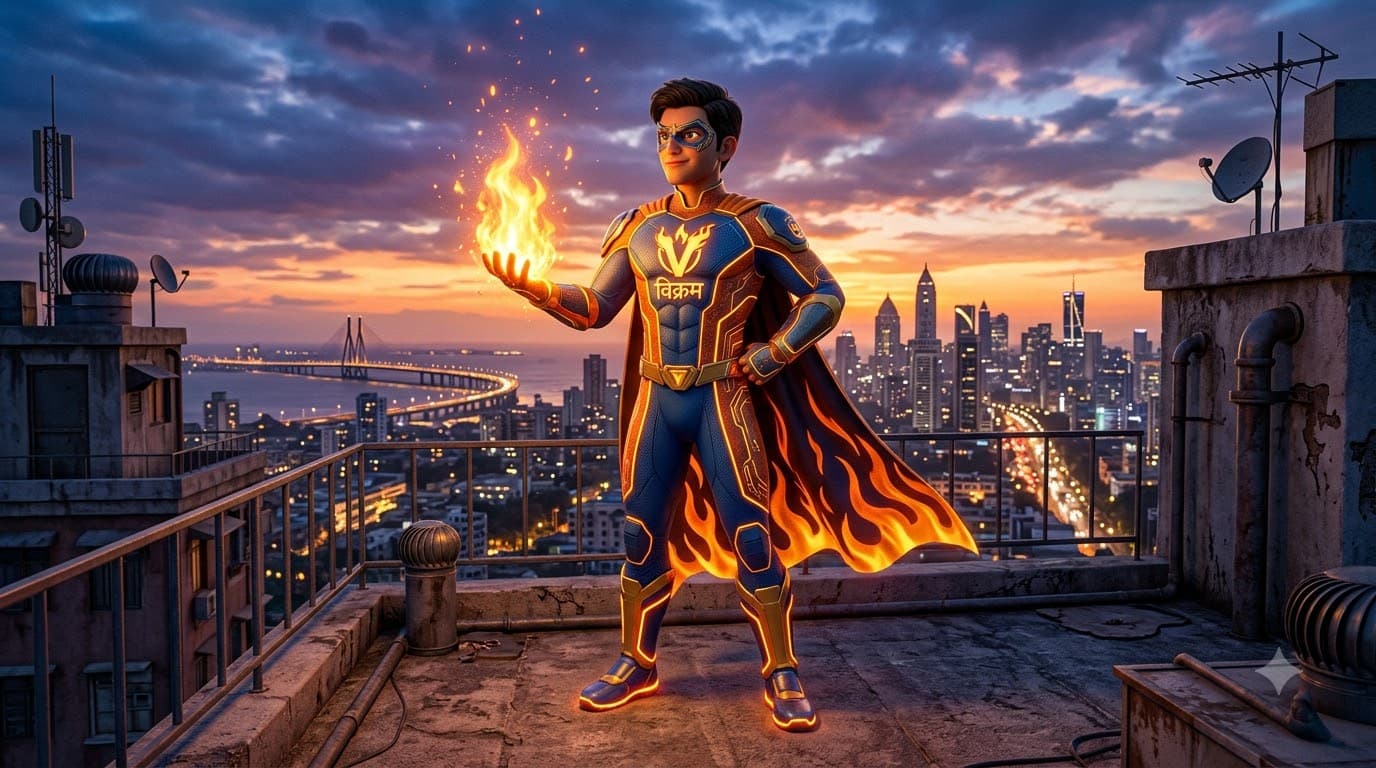 3D Superhero Avatar