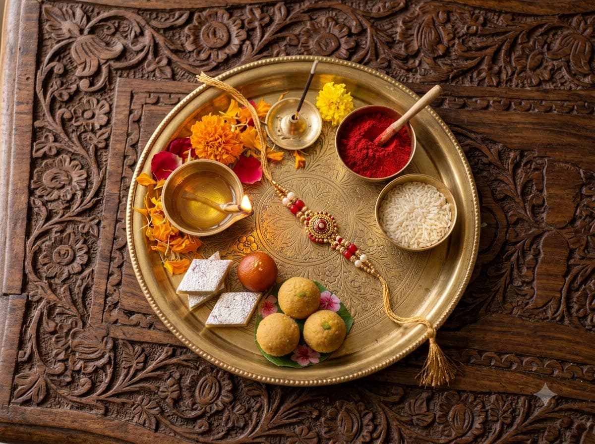 Childhood Rakhi Memory Photo