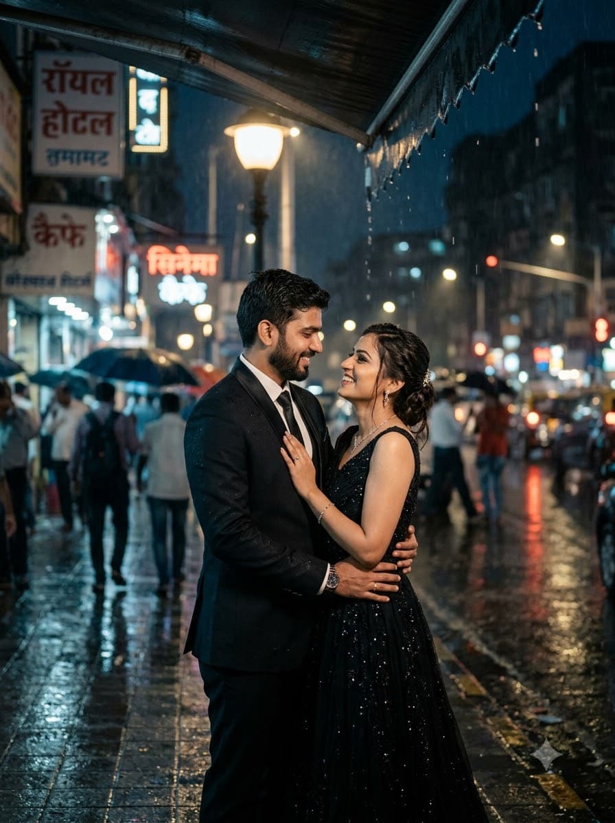 Cinematic Couple Frame Edit (Upload Two Photos) — sample result 2
