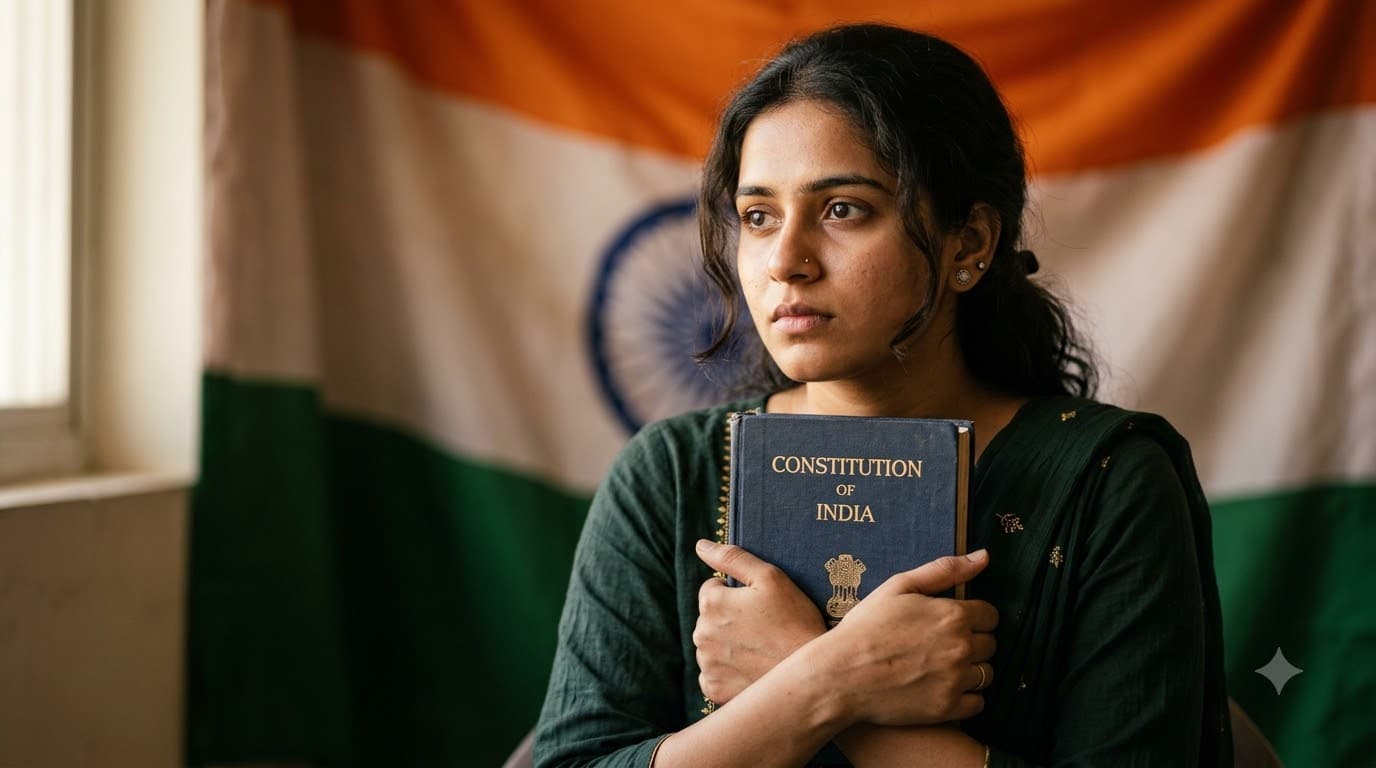 Constitution Book Tricolour Frame