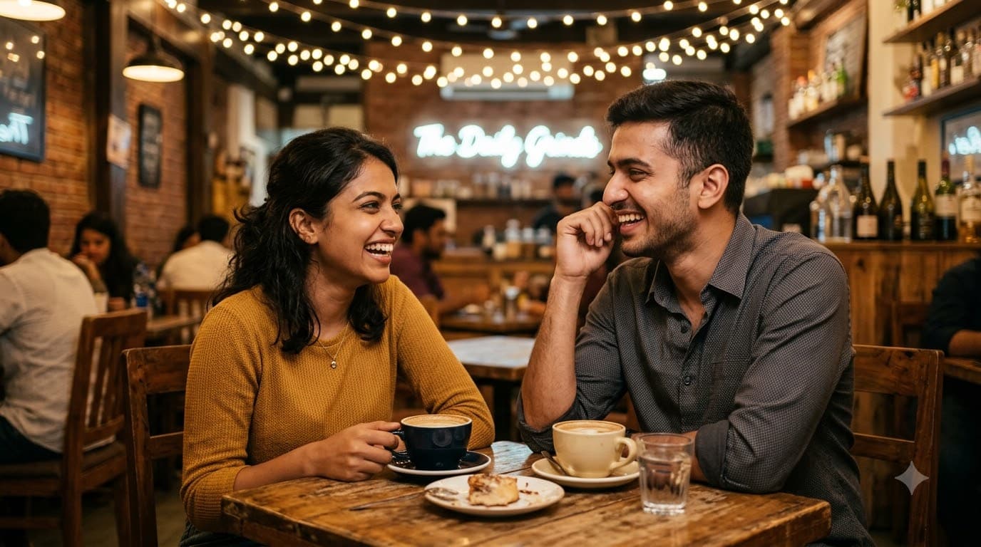 Date Night Café Portrait
