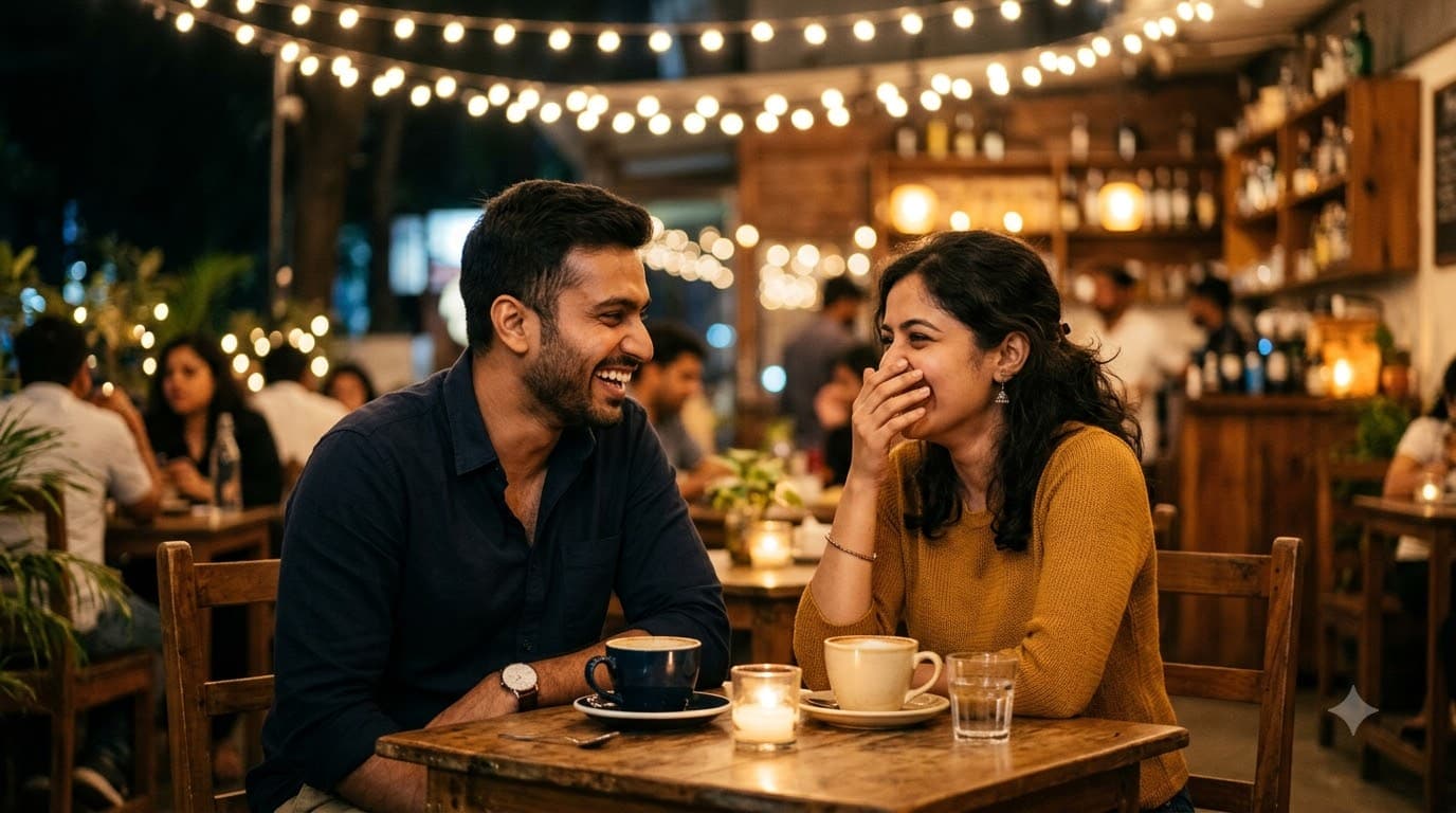 Date Night Café Portrait — sample result 2