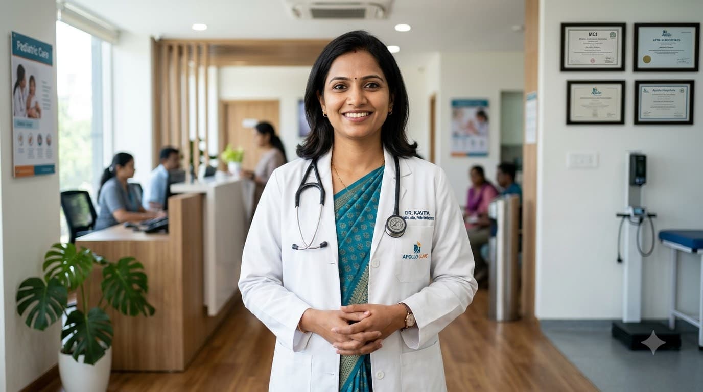 Doctor White Coat Portrait