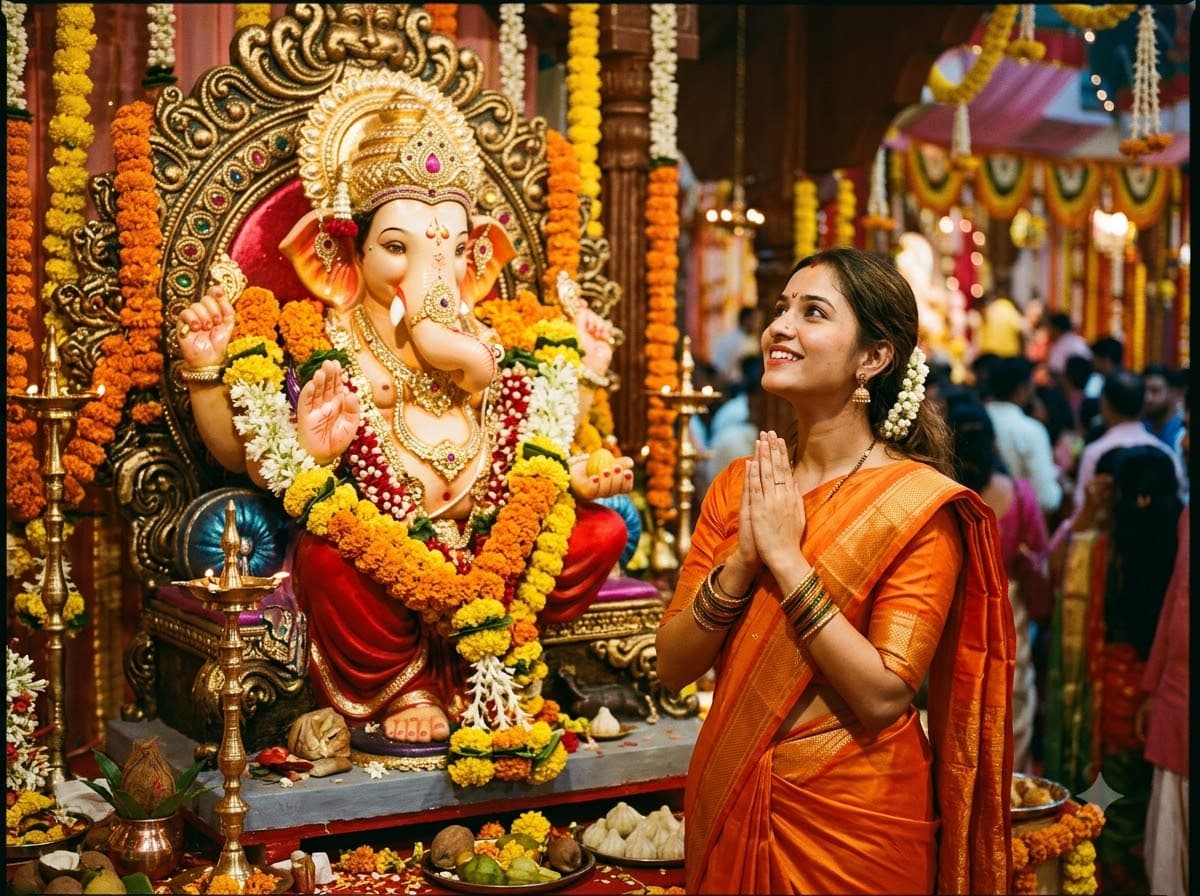 Ganpati Pandal Photo