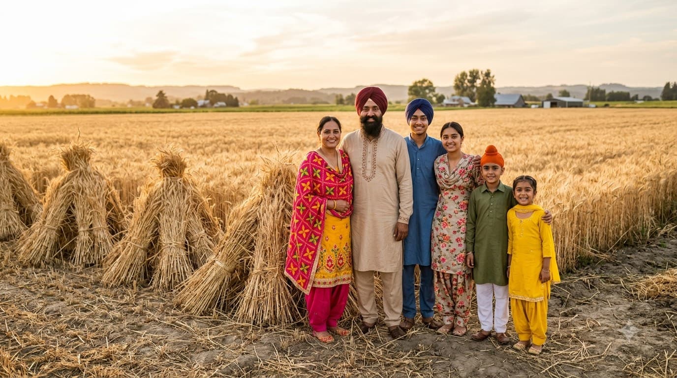 Harvest Family Portrait