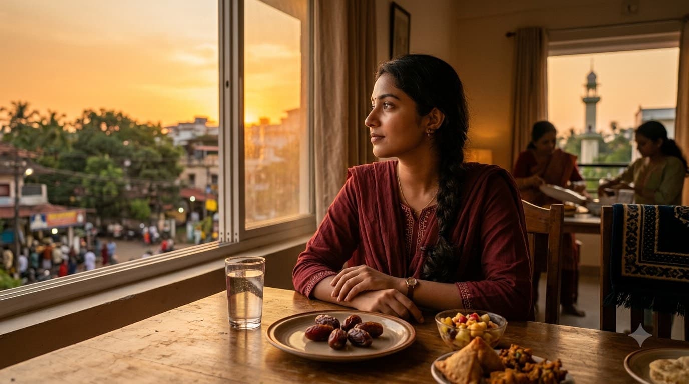 Iftar Table at Golden Hour — sample result 2