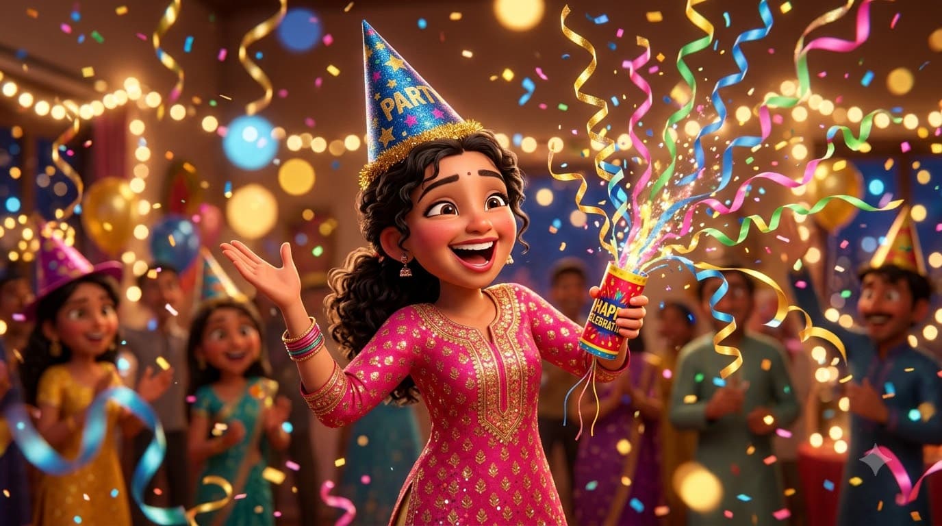 New Year 3D Avatar