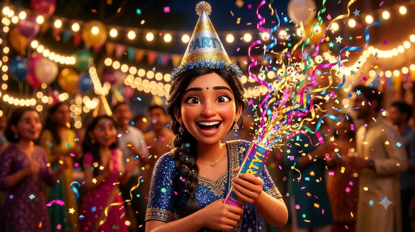 New Year 3D Avatar — sample result 2