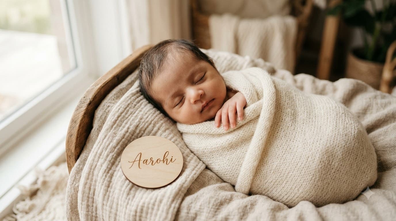Newborn Announcement Photo