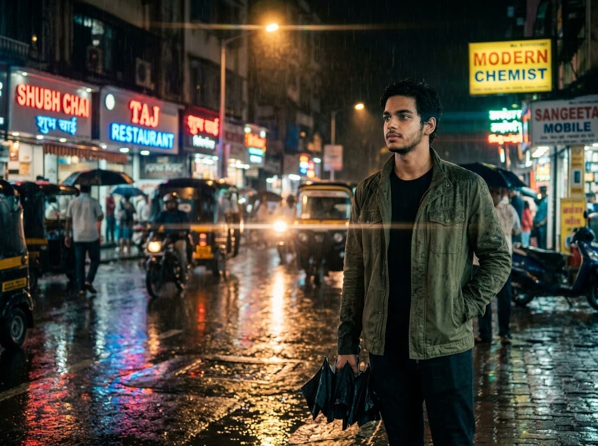 Rainy Night Street Portrait — sample result 2