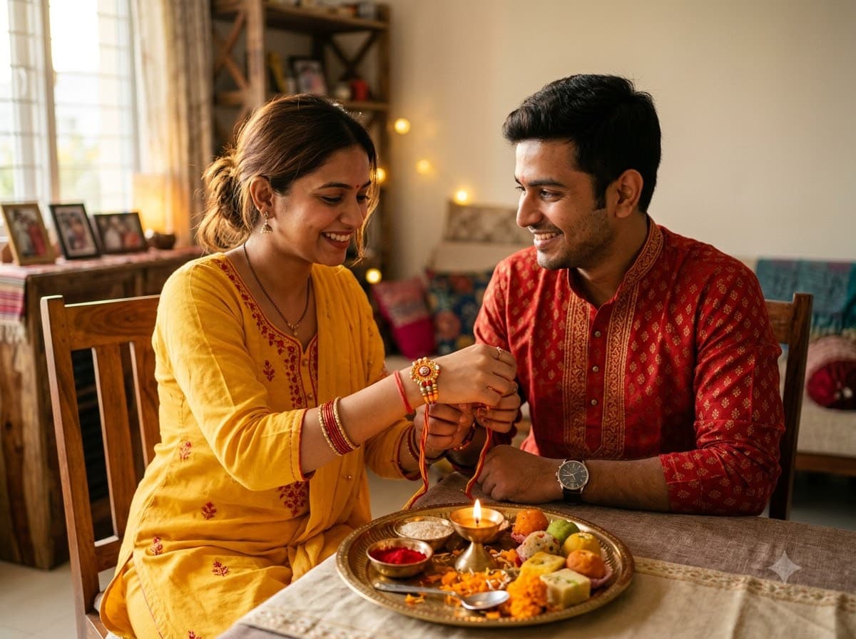 Rakhi Thali Close-Up — sample result 2