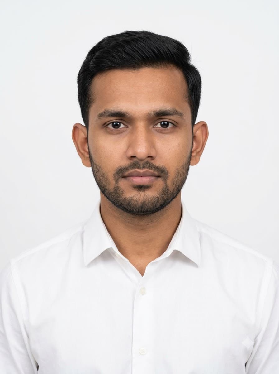 Resume & CV Passport-Style Photo