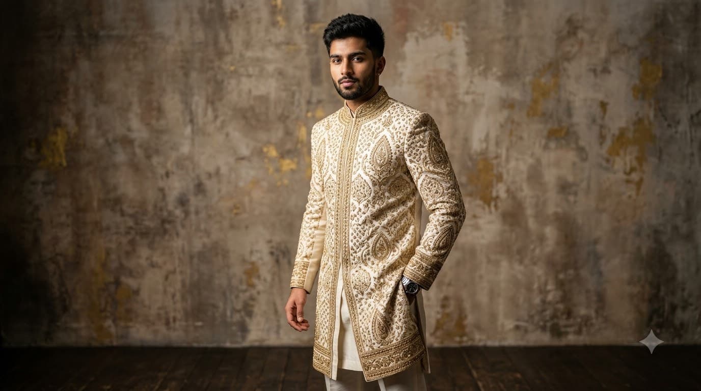 Sherwani Style Shoot