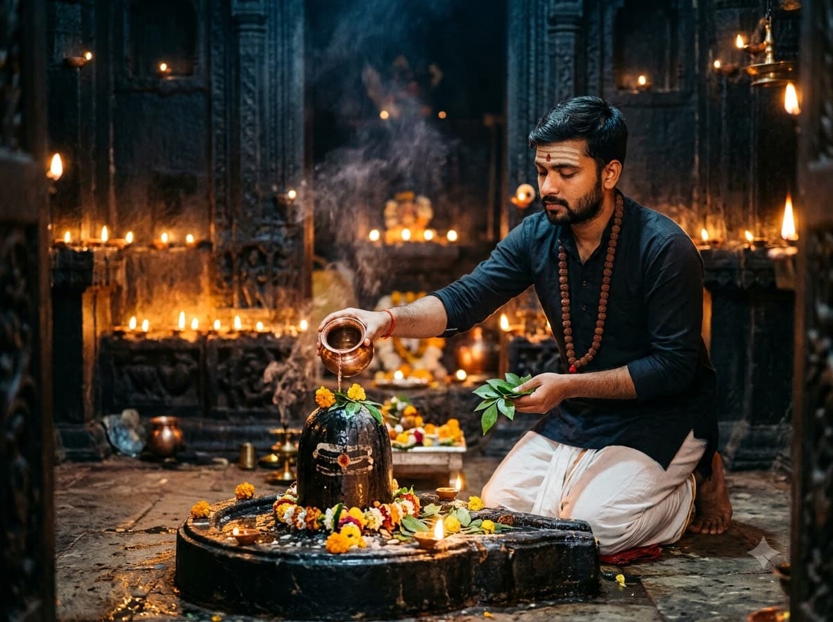 Shiv Bhakt Temple Portrait