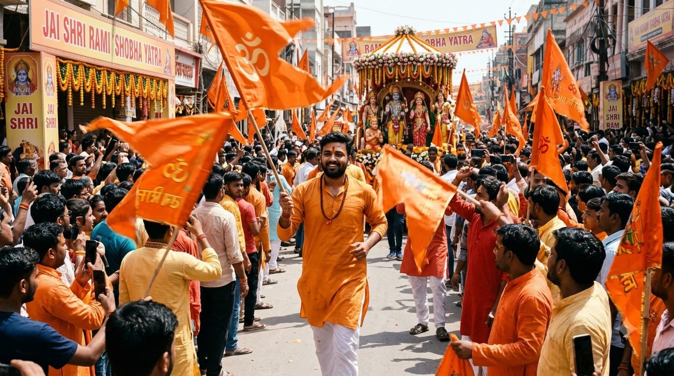 Shobha Yatra Procession Photo