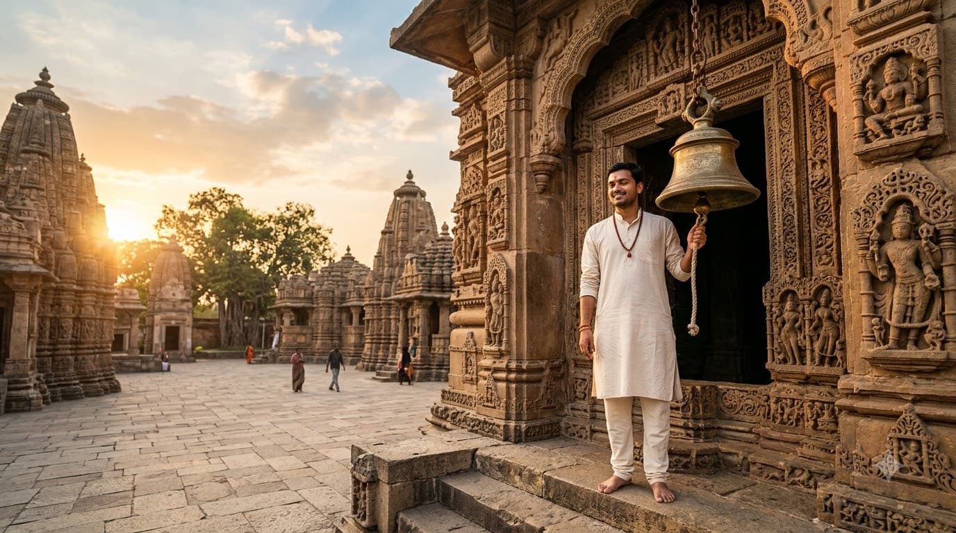 Temple Bell Golden Hour Visit