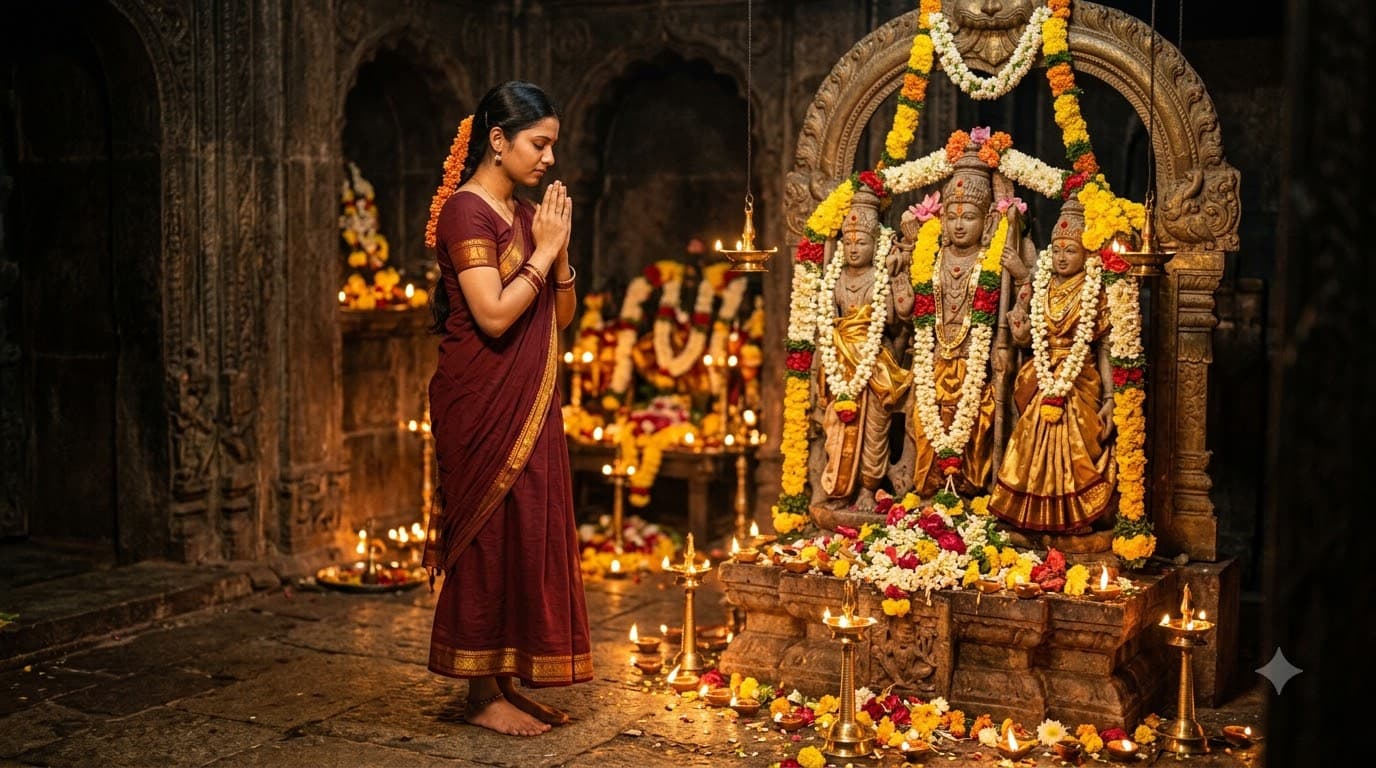Temple Darshan on Ram Navami