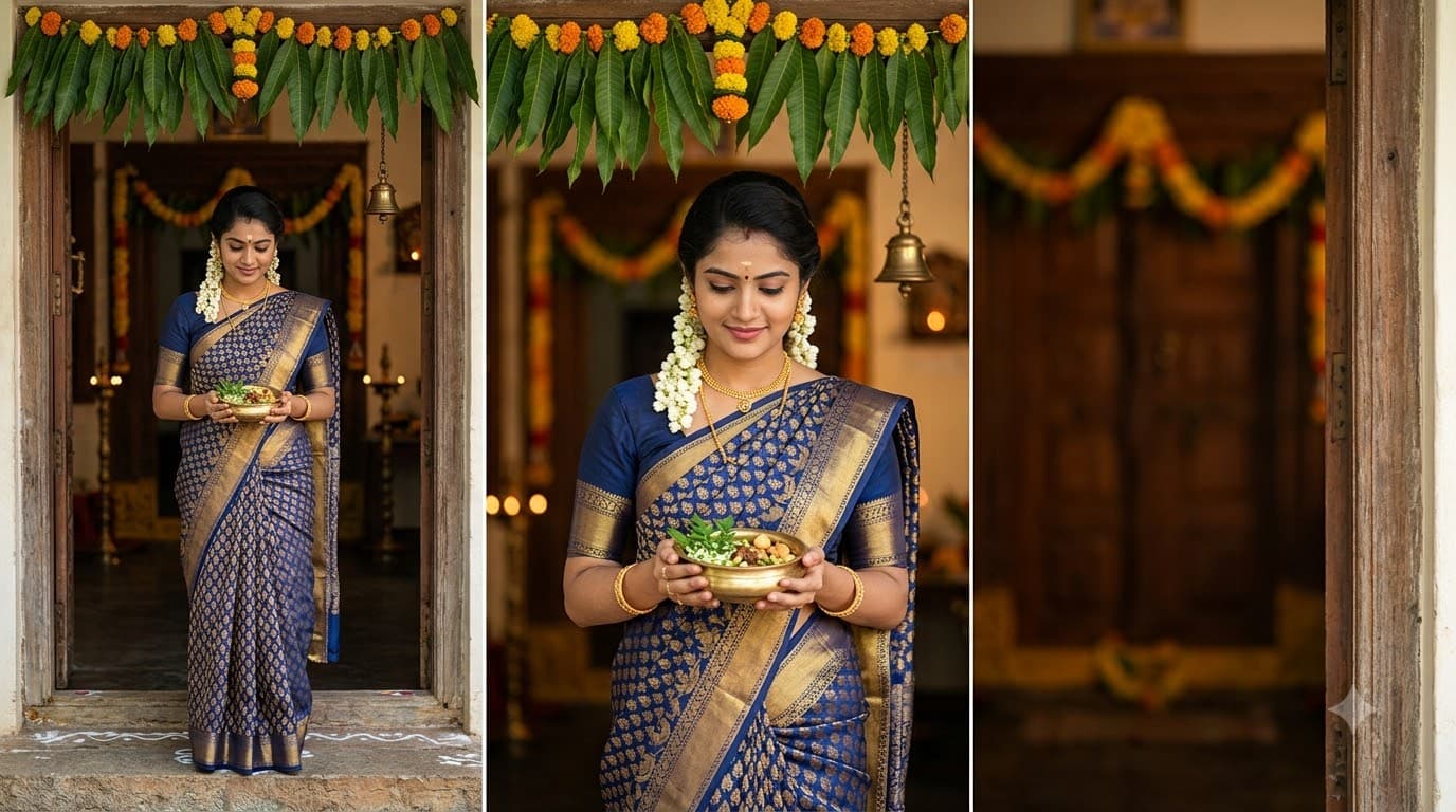 Ugadi Pachadi & Mango Leaves