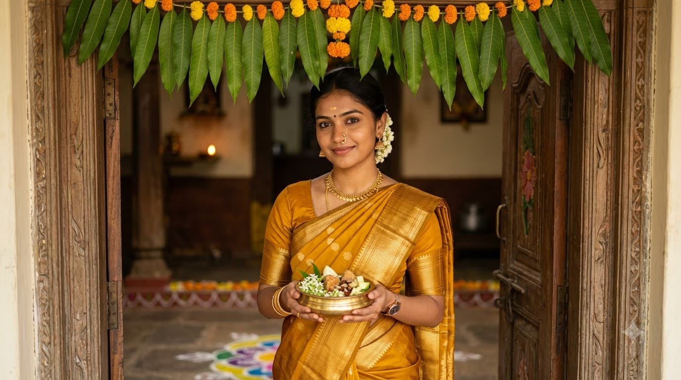 Ugadi Pachadi & Mango Leaves — sample result 2