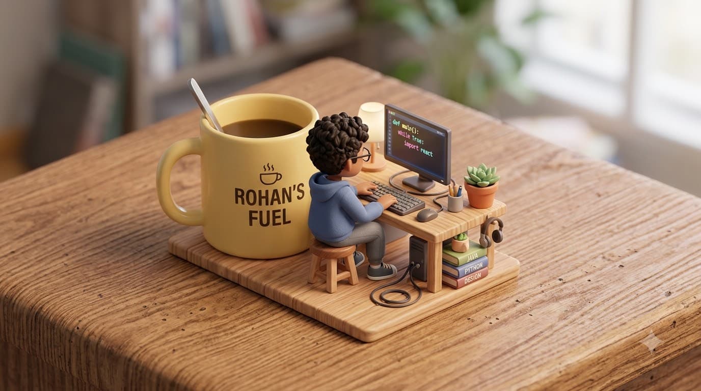 3D Miniature Desk Diorama — sample result 2
