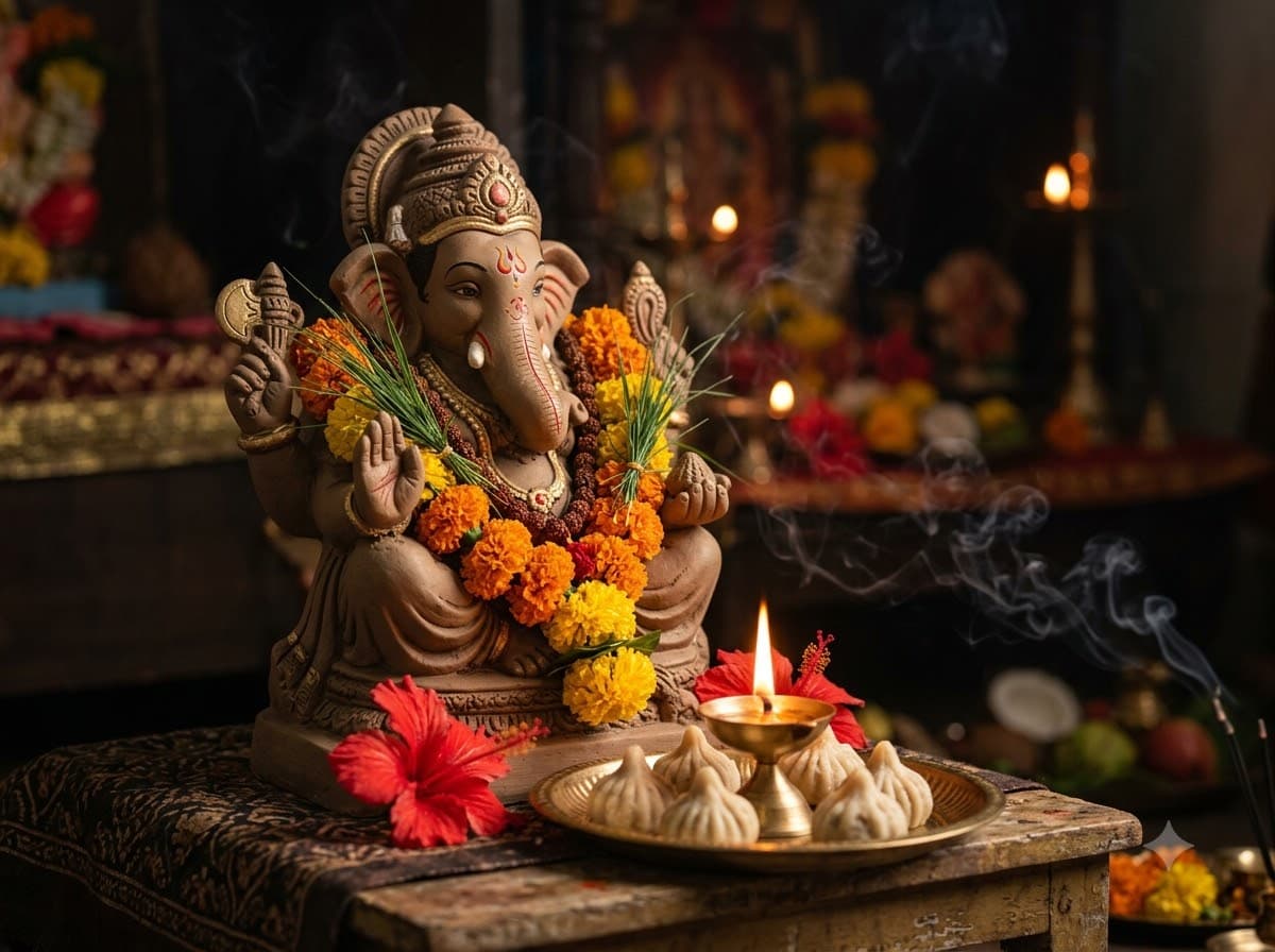 Ganpati Idol Close-Up — sample result 2