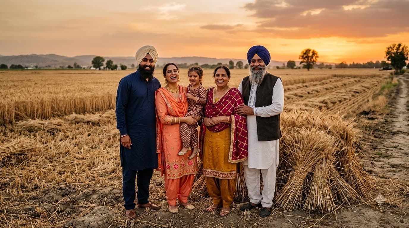 Harvest Family Portrait — sample result 2