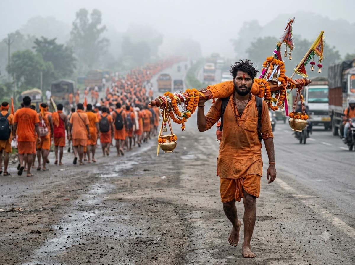 Kanwar Yatra Journey Photo — sample result 2
