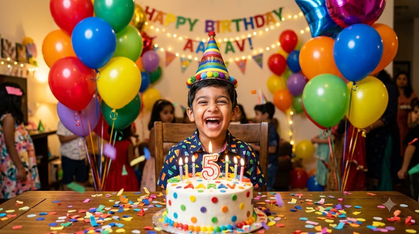Kids Birthday Balloon Party — sample result 2