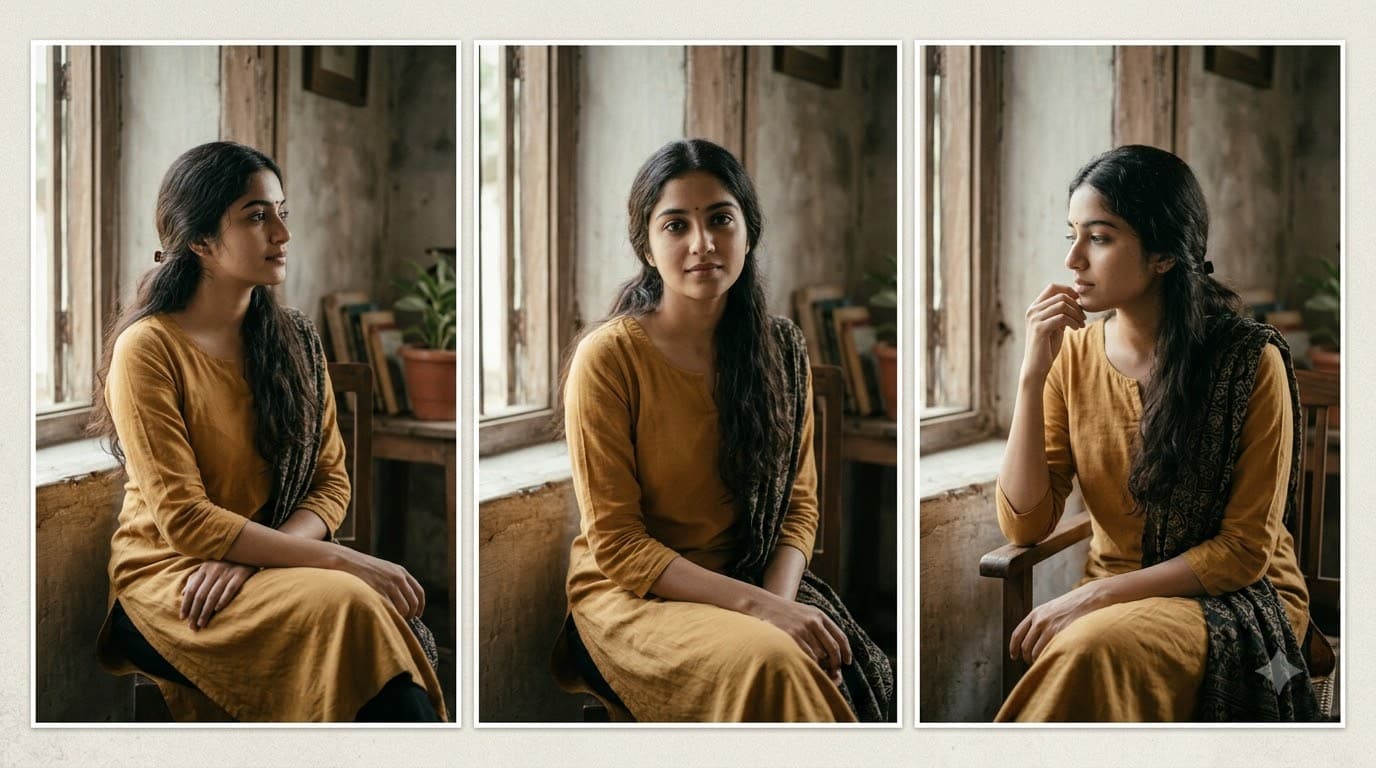 Three Frames of Silence — sample result 2